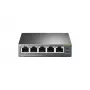 TP-Link TL-SF1005P 5-Port 10/100 Mbps Desktop PoE+ Switch mit 4 PoE+ Ports, 67W Budget, Extend-Modus