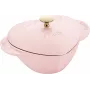Staub Special Cocotte herzförmiger Gusseisen-Bräter 1,75 L Rosa