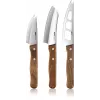 GEFU CAVINA 3-teiliges Käsmesser-Set, Edelstahl, spülmaschinenfest