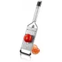 GEFU PRIMELINE Gemüsehobel, Manuelle Mandoline, V-förmige japanische Stahlklinge, 3 Dickeneinstellungen, 2 Julienne-Einsätze, Silber/Schwarz