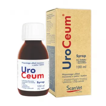 Scanvet Uroceum 100 ml orale Flüssigkeit Harnwegsergänzung für Hunde und Katzen