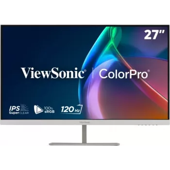 ViewSonic VP2766-2K-W 27 inch QHD IPS 120Hz USB-C Docking-Monitor, Weiß