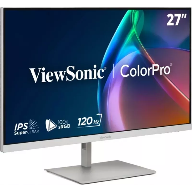 ViewSonic VP2766-2K-W 27 inch QHD IPS 120Hz USB-C Docking-Monitor, Weiß