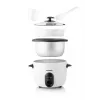 Hyundai HY-RC150 Reiskocher 1,5L 500W Edelstahl Antihaft-Innentopf mit Warmhaltefunktion