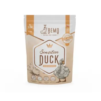 BEMO Sensitive Ente Small/Medium Mono Trockenfutter für Hunde - 1kg