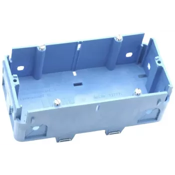 OBO BETTERMANN Rehau signo ZB Geräteeinbaudose BRK GD2 (6133585) Geräteeinbaudose, 2-fach, Reinweiß