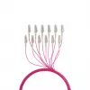 EFB Elektronik Trunk-Kabel U-DQ ZN BH OM4 12G 1x12 LC-LC 90m Dca LSZH - Glasfaserkabel - 90 m O8342S90OM4