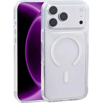 Renkforce iPhone 18 Pro Max Rückseitenabdeckung Transparent MagSafe-kompatibel RF-7576224