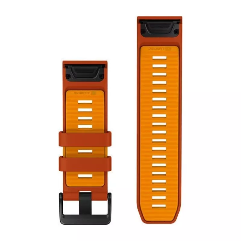 Garmin QuickFit 26 mm Silikon Armband - Orange 010-14508-03