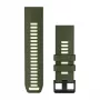 Garmin QuickFit 26 mm Silikon-Armband für Uhren - Olive Drab / Lemon 010-14508-01