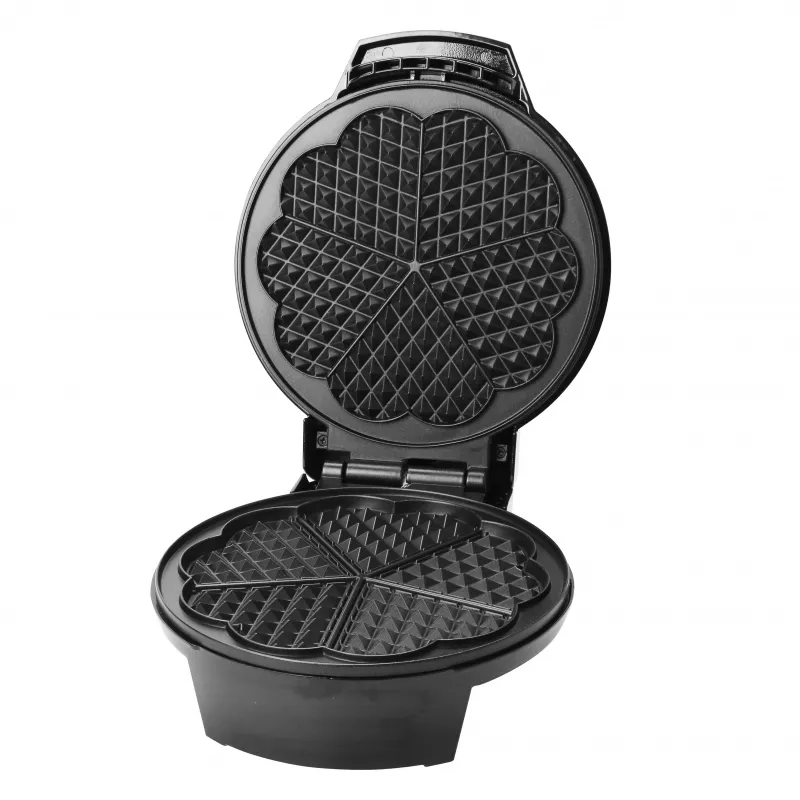 EMERIO WM-131149 Waffeleisen Antihaftbeschichtung, BPA-frei Schwarz