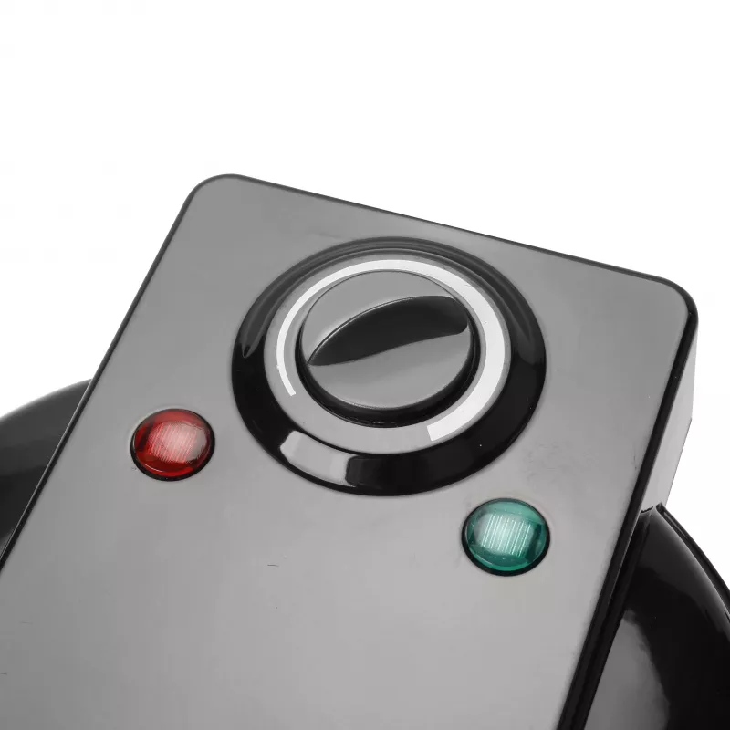 EMERIO WM-131149 Waffeleisen Antihaftbeschichtung, BPA-frei Schwarz