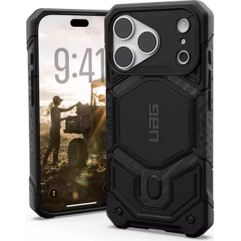 UAG Urban Armor Gear Monarch Pro MagSafe Hülle für Apple iPhone 18 Pro/17 Pro - Carbon Fiber 114569114242