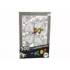 LEAN TOYS Puzzles zum Ausmalen 500 Teile Schmetterling