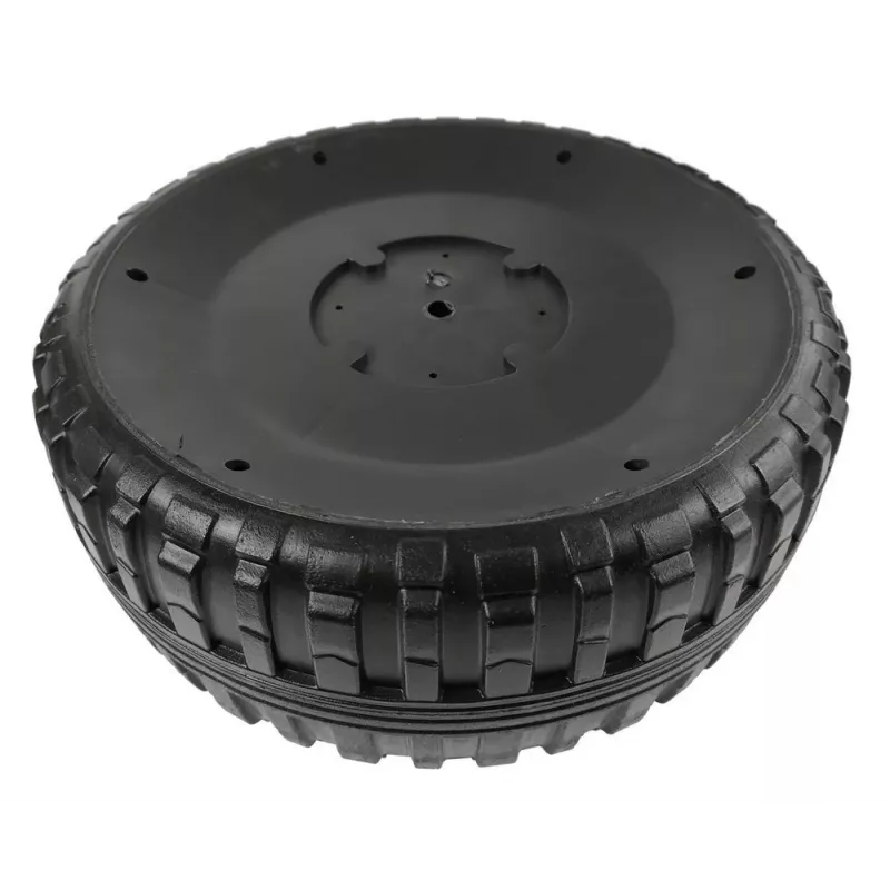 LEAN CARS Ersatzrad für Jeep Wrangler JWR-555 Elektro-Kinderfahrzeug, 290 mm, Schwarz