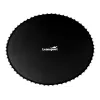 14ft LEAN SPORT PRO Trampolinmatte – 96 V-Ringe, UV-beständiges PP-Gewebe, Schwarz