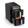 TEFAL Doppelkorb-Heißluftfritteuse EY7528E0 Easy Fry Crispy Stack, 2700 W, 6 L + 4 L, Schwarz
