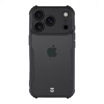 Tactical Back Cover Quantum Stealth iPhone 18 Pro transparent/schwarz