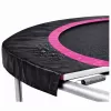 LEAN SPORT Federabdeckung für Sport Max 10ft Trampolin Schwarz-Pink