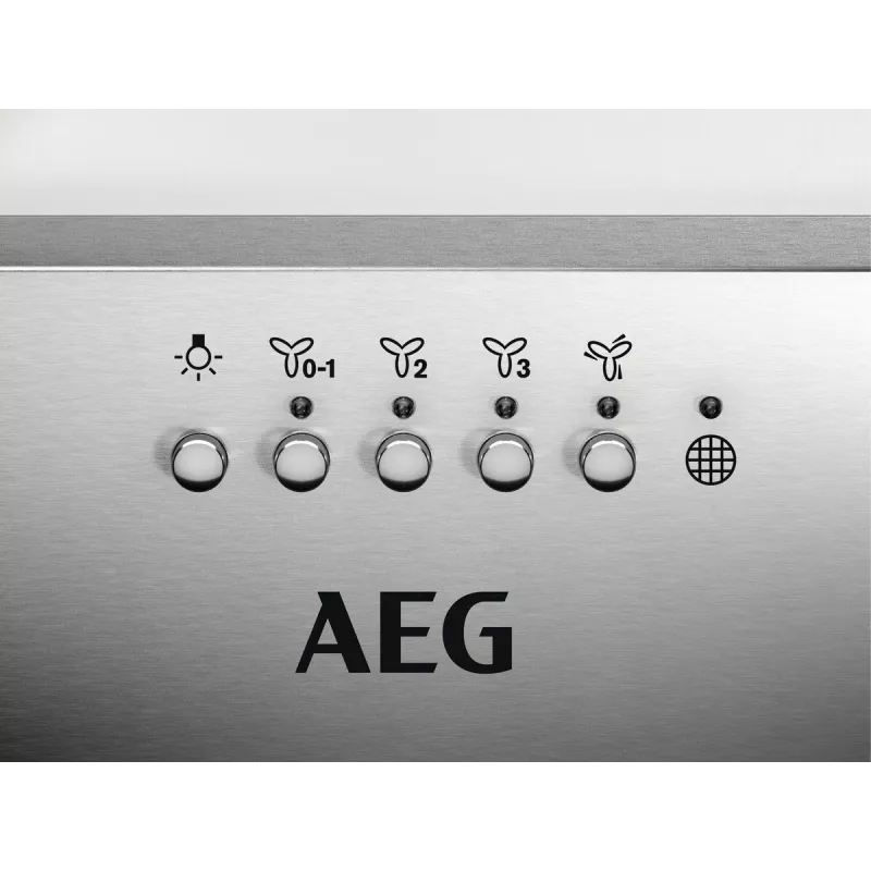 AEG DGE5661HM Integrierte Dunstabzugshaube 55 cm Edelstahl