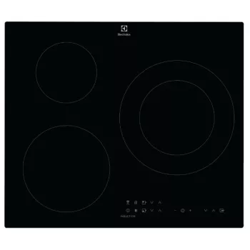 Electrolux LIT60336C 60cm Induktionskochfeld mit 3 Kochzonen, Schwarz