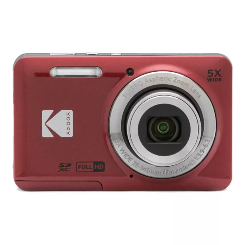 Kodak PIXPRO FZ55 Rote Kompaktkamera FZ55RD