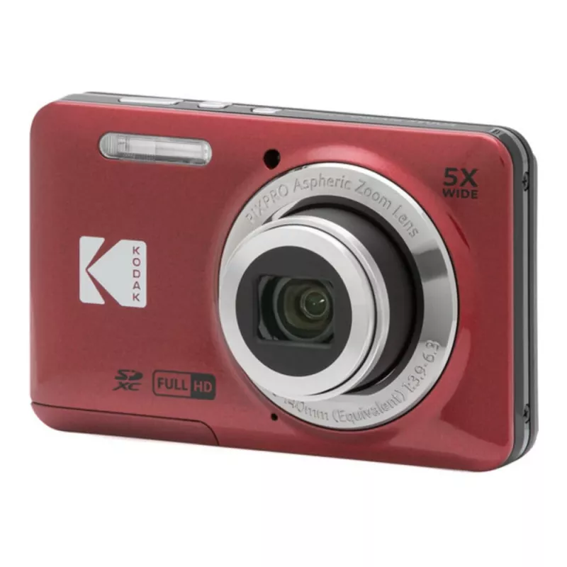 Kodak PIXPRO FZ55 Rote Kompaktkamera FZ55RD
