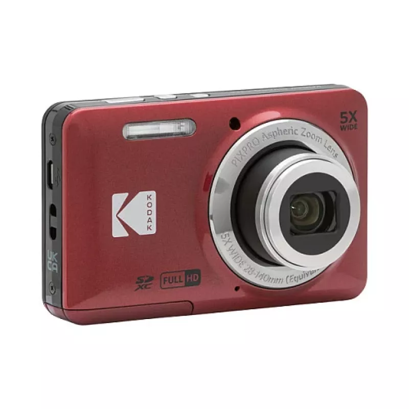 Kodak PIXPRO FZ55 Rote Kompaktkamera FZ55RD