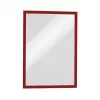 DURABLE DURAFRAME MAGNETIC A3 Rot 5er-Pack Magnetischer Präsentationsrahmen