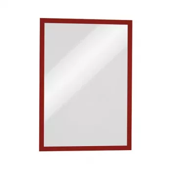 DURABLE DURAFRAME MAGNETIC A3 Rot 5er-Pack Magnetischer Präsentationsrahmen