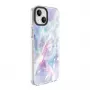 Evelatus Apple iPhone 15 Plus PC+TPU Hülle mit MagSafe – Custom Marble Purple