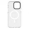 Evelatus Apple iPhone 15 Pro Max PC+TPU Hülle mit MagSafe - Transparentes Blumenmuster