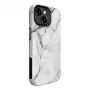 Evelatus Apple iPhone 15 Plus Armor Hülle TPU+PC Marmor Weiß