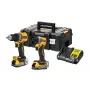 DEWALT 18V XR DCD800 DCF850 Doppel-Set mit 2x 1,7Ah Powerstack Akkus