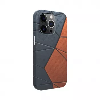 iLike Apple iPhone 13 Pro Hülle Prowhite Custom Print Blau Rot