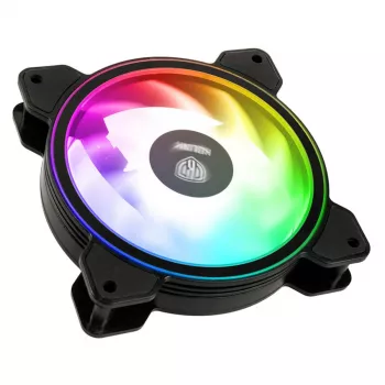 Kolink Umbra HDB ARGB LED PWM 120mm Lüfter - Schwarz/Weiß