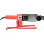 Yato YT-82251 Kunststoffschweißgerät 800 W mit digitaler LCD-Temperaturregelung, 100-550°C, 120-250 L/min Luftstrom, inklusive Düsen und Schweißstäbe