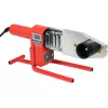 Yato YT-82251 Kunststoffschweißgerät 800 W mit digitaler LCD-Temperaturregelung, 100-550°C, 120-250 L/min Luftstrom, inklusive Düsen und Schweißstäbe