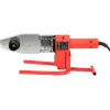 Yato YT-82251 Kunststoffschweißgerät 800 W mit digitaler LCD-Temperaturregelung, 100-550°C, 120-250 L/min Luftstrom, inklusive Düsen und Schweißstäbe
