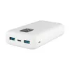 Fixed Zen 20 Powerbank 20000 mAh mit LCD-Display und PD 20W Ausgang - Weiß FIXZEN-20-WH