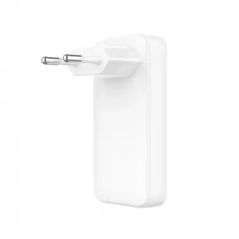 Fixed Slim 2xUSB-C Reiseladegerät 65W GaN PD Weiß