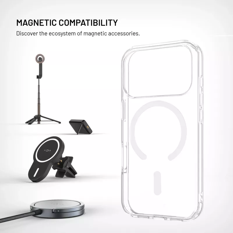 FIXED MagPure Transparente Rückseitige Abdeckung für Xiaomi 13T / 13T Pro