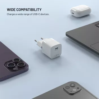 Fixed Mini USB-C GaN Ladegerät 30W - Schwarz
