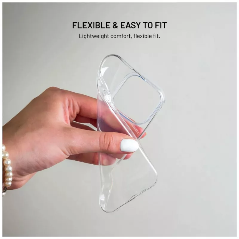 Fixed Story AntiUV Rückseitige Abdeckung für Xiaomi Redmi Note 15 Pro 4G - Transparent TPU