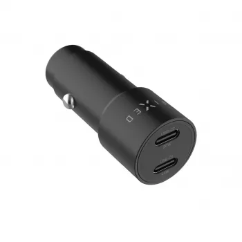 Fest installiertes Dual-USB-C-Autoladegerät 65W PD 3.0
