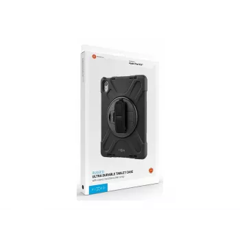 Fixed Silikon Tab Case für Samsung Galaxy Tab A11, Schwarz
