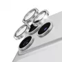 PanzerGlass Hoops Keramik-Objektivschutz Glitzer Silber für iPhone 18 Pro / 18 Pro Max