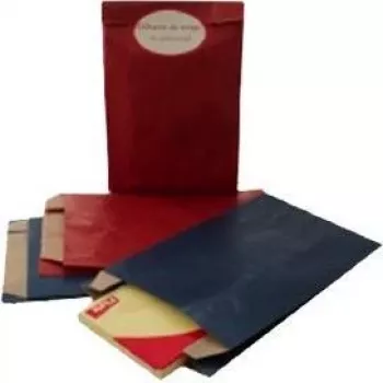 AGIPA Rote Kraftpapier-Geschenktüte 180 x 350 mm, 50 g/m², 1 Stück 101652
