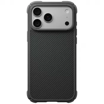 PITAKA Cairn Hülle für iPhone 18 Pro Max / 17 Pro Max Schwarz Grau