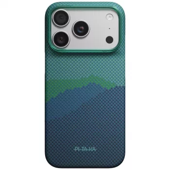 PITAKA Edge Case Over the Horizon MagSafe-Hülle für iPhone 18 Pro / 17 Pro - Summer Noon